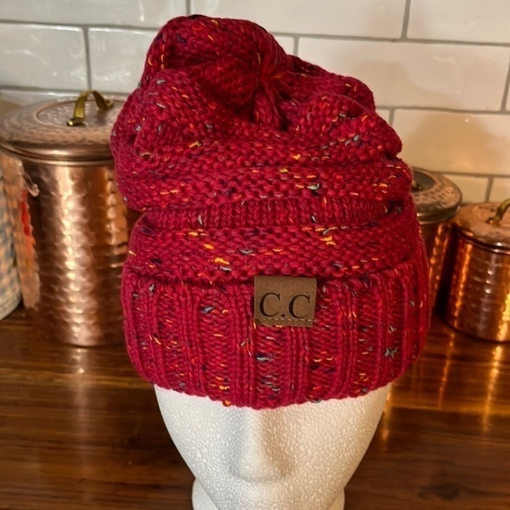 COPY - C C branded slouchy hat!! Beanie. New